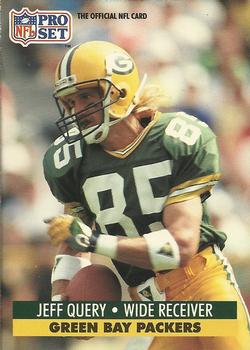 Jeff Query Green Bay Packers 1991 Pro set NFL #160